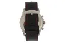 پشت ساعت مچی مردانه گواردو GUA11687-1 با بند مشکی و دوخت قرمز
