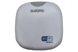 نمای پنل بالای دزدگیر اماکن گاردپرو WIFI-433 با نمایش لوگو