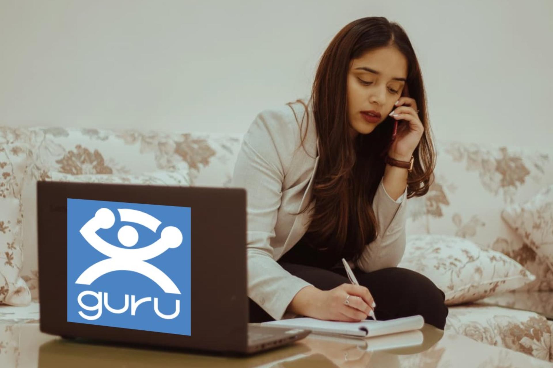 وب سایت Guru