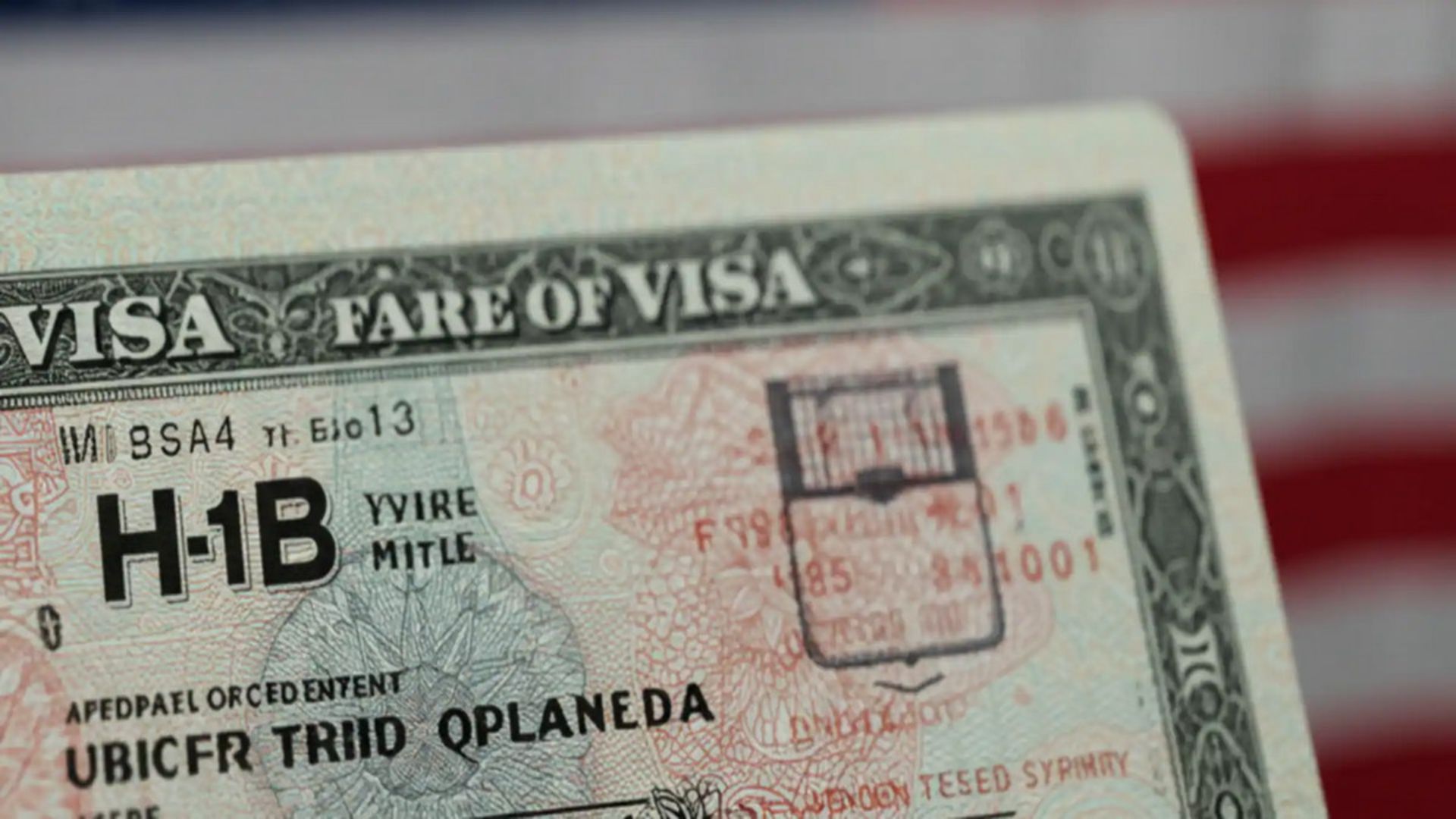 صفحه ویزای H-1B آمریکا