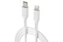 کابل شارژ USB هادرون Type-C به Lightning مدل HTC-C-L01 با طول 1 متر رنگ سفید