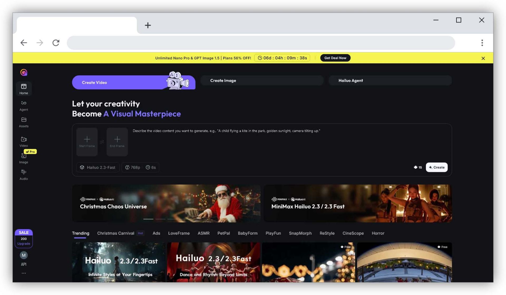 پلتفرم تولید ویدئوی هوش مصنوعی Hailuo AI