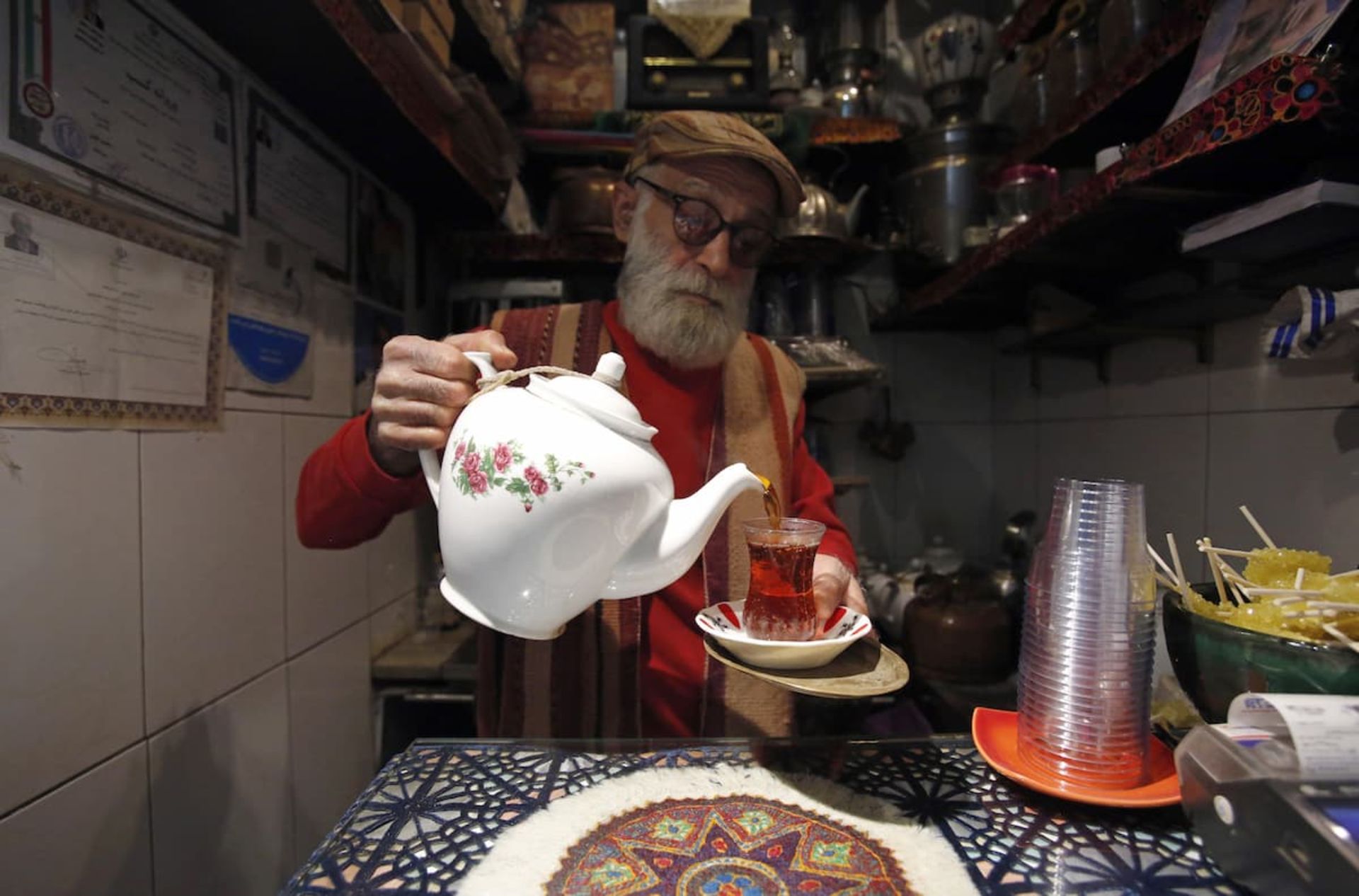 قهوه‌خانه ۱۰۵ ساله‌ی حاج علی درویش