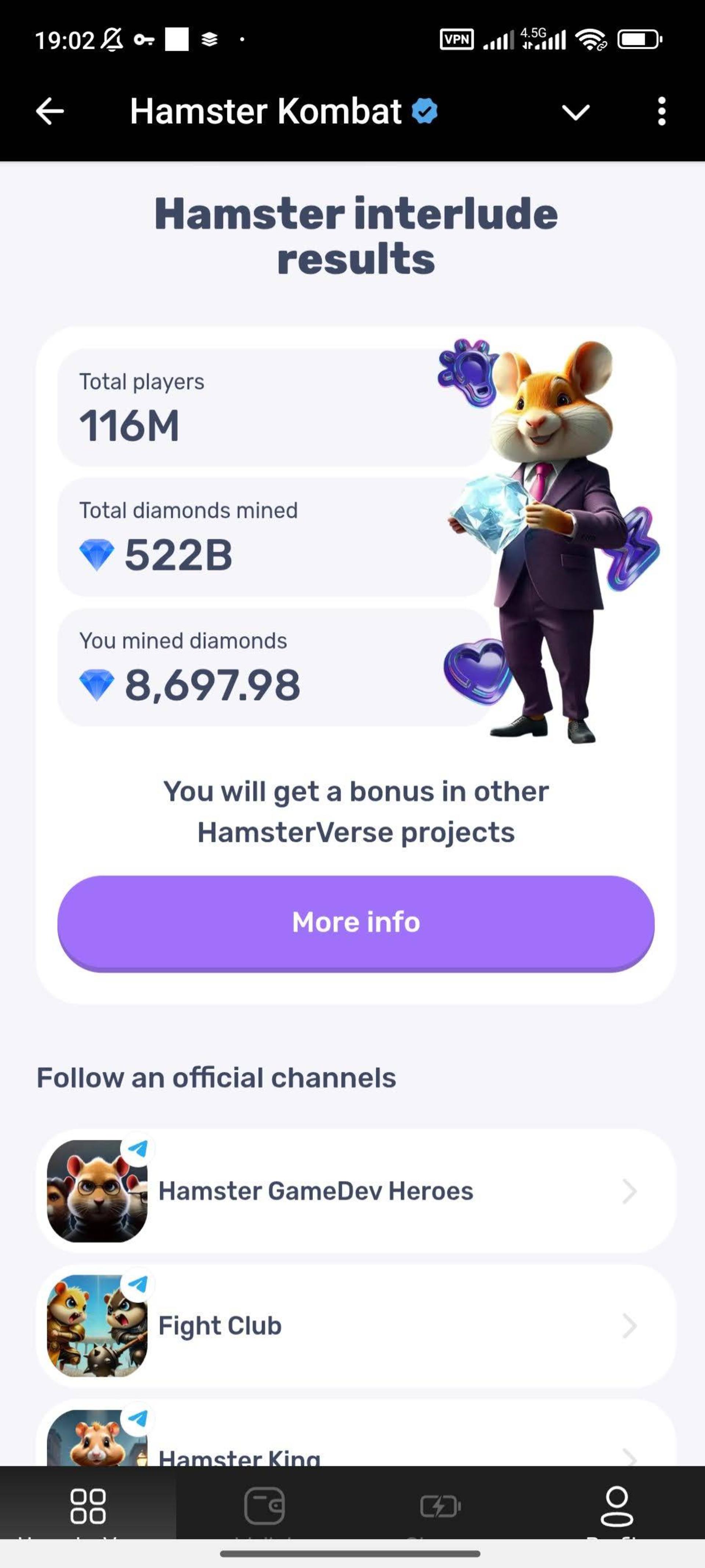بخش Hamster Interlude در همستر کامبت جدید