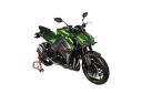 همتاز موتور بلنتا Hamtaz Motor Blenta Z1 نمای جانبی و جلو روی جک