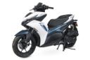 موتورسیکلت هانی موتور طرح آیروکس Hani Motor Aerox AX150 نمای جلو و جانبی