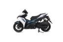 موتورسیکلت هانی موتور طرح آیروکس Hani Motor Aerox AX150 نمای جانبی چپ