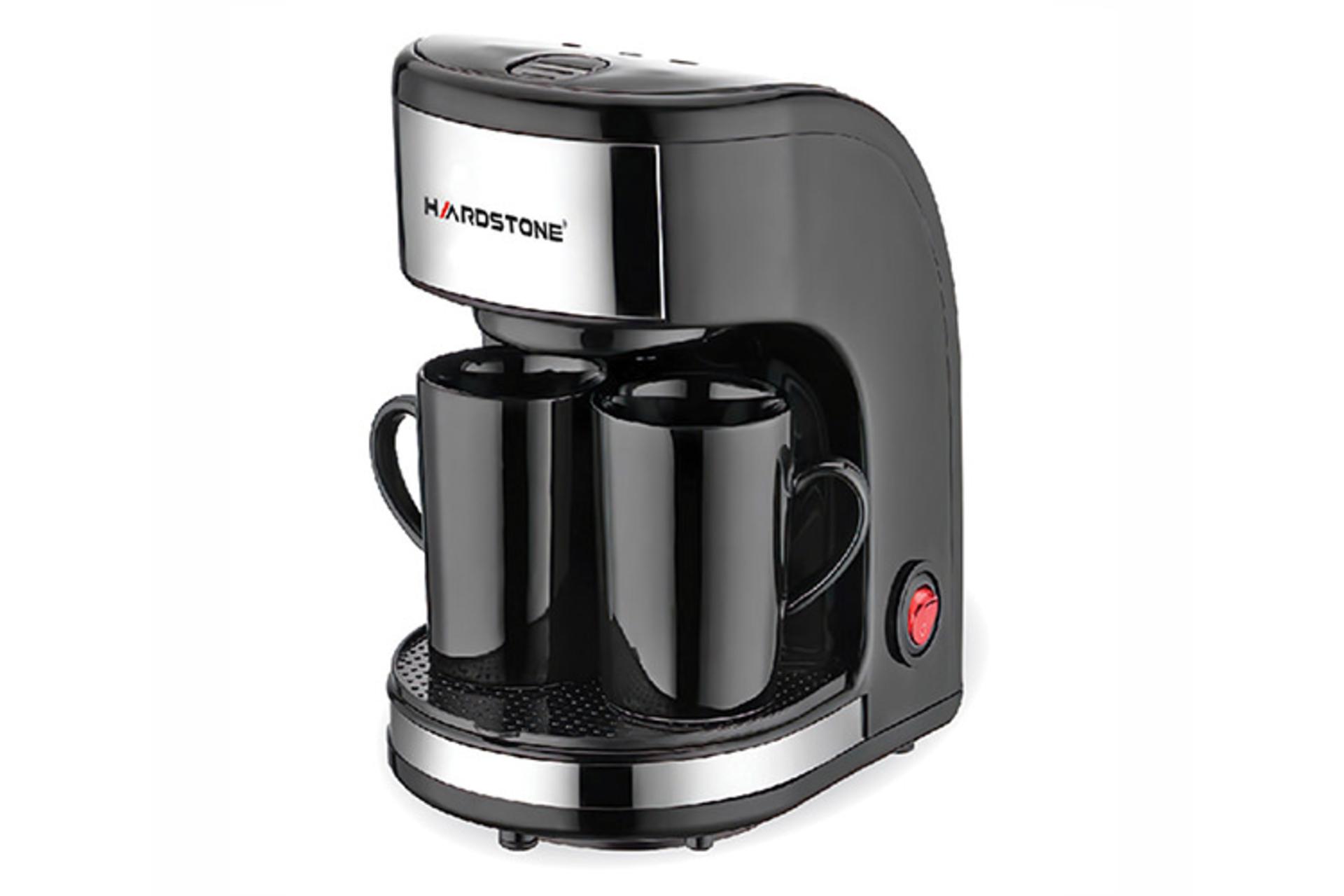 قهوه ساز هاردستون Hardstone CMP2414 نمای جلو و راست