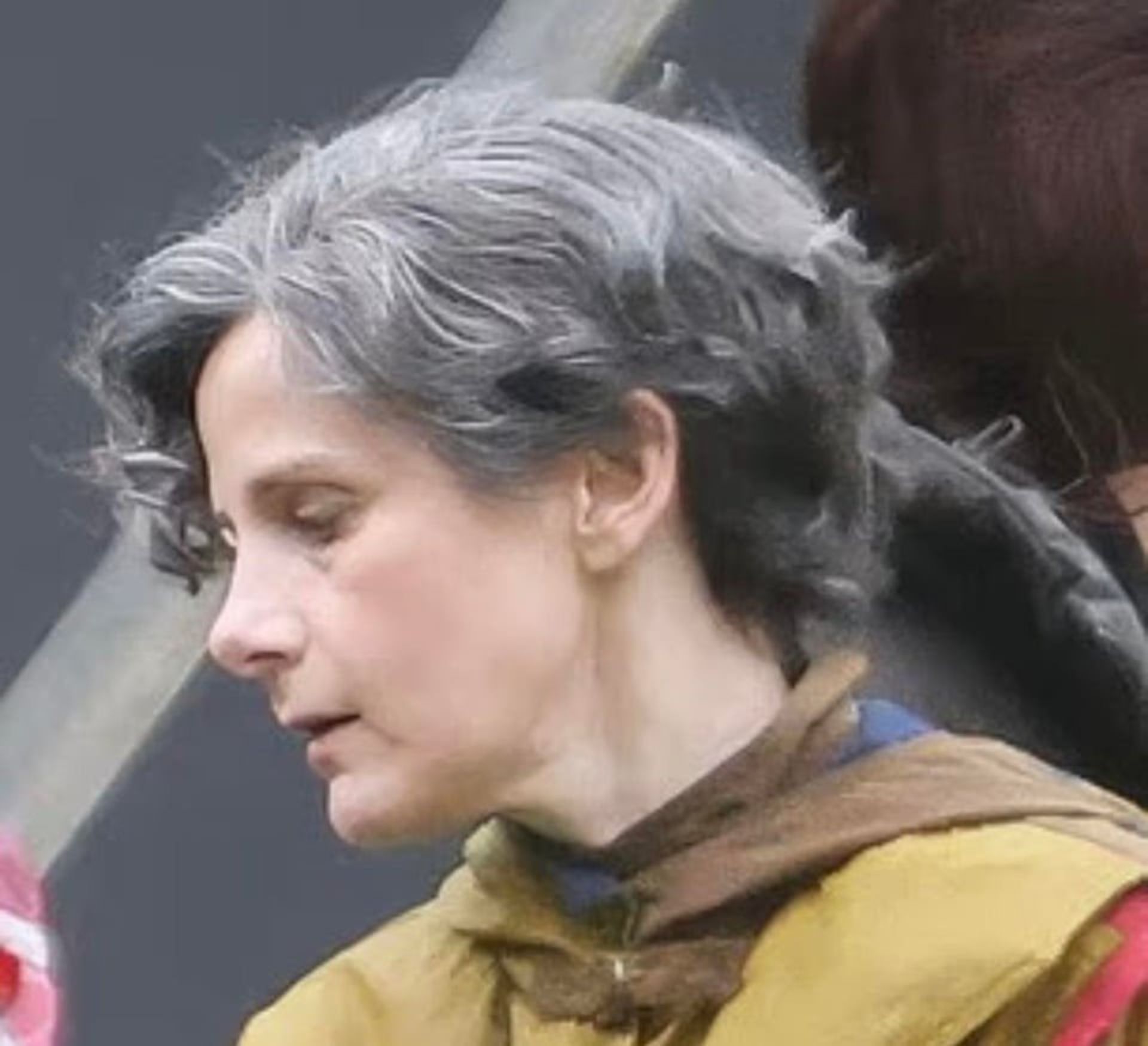 چهره‌ی شخصیت مدام در پشت‌صحنه‌ی سریال هری پاتر