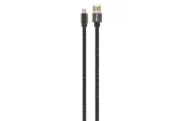 کابل شارژ USB هترون Type-A به Type-C مدل HC189UC با طول 1 متر