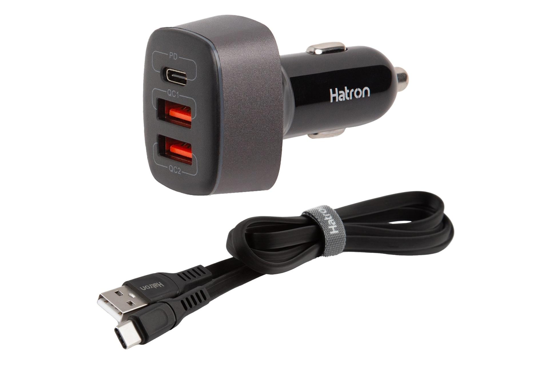 شارژر هترون Hatron HCC3210PQ همراه کابل