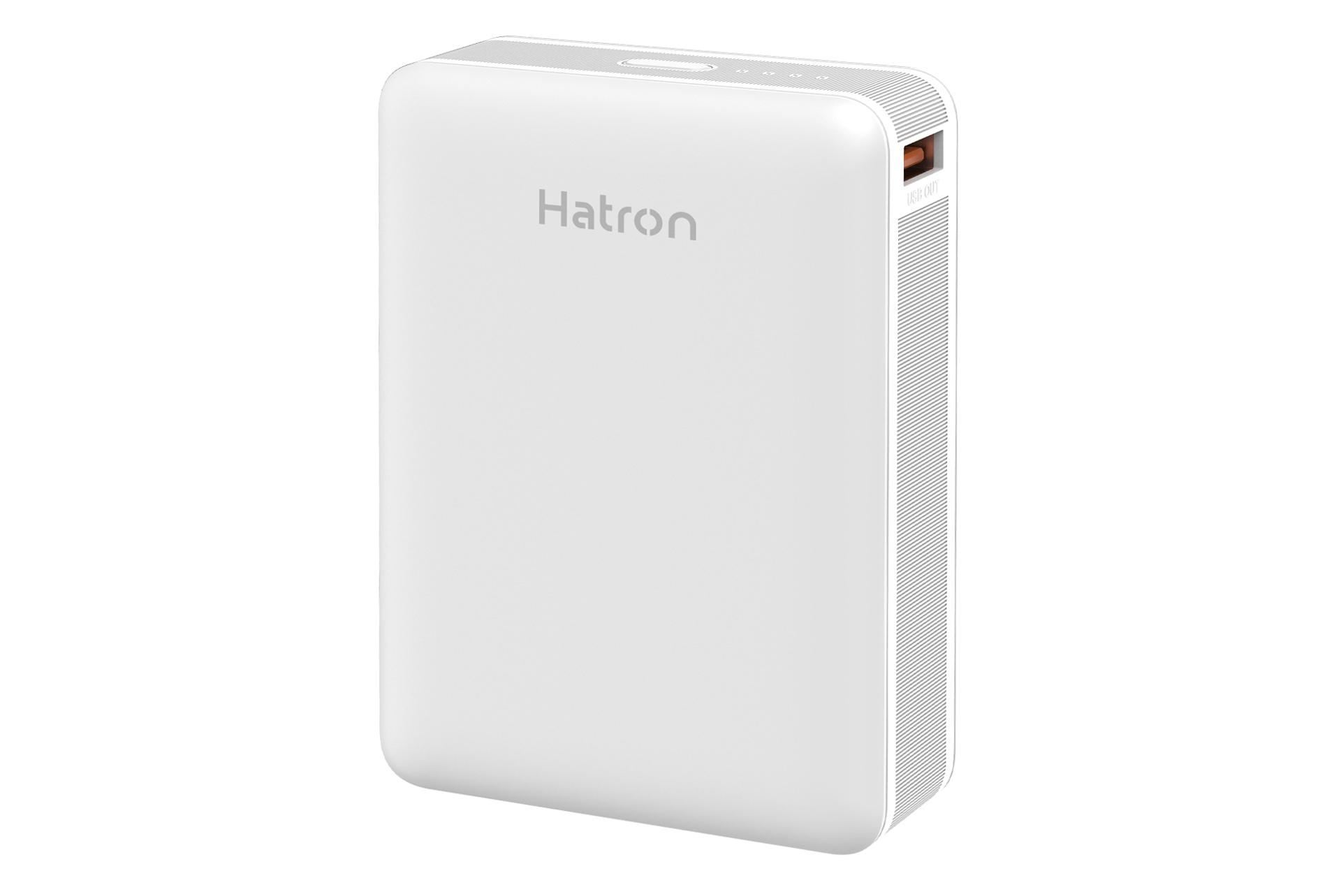 پاور بانک هترون Hatron HPB2060ME 20000mAh سفید