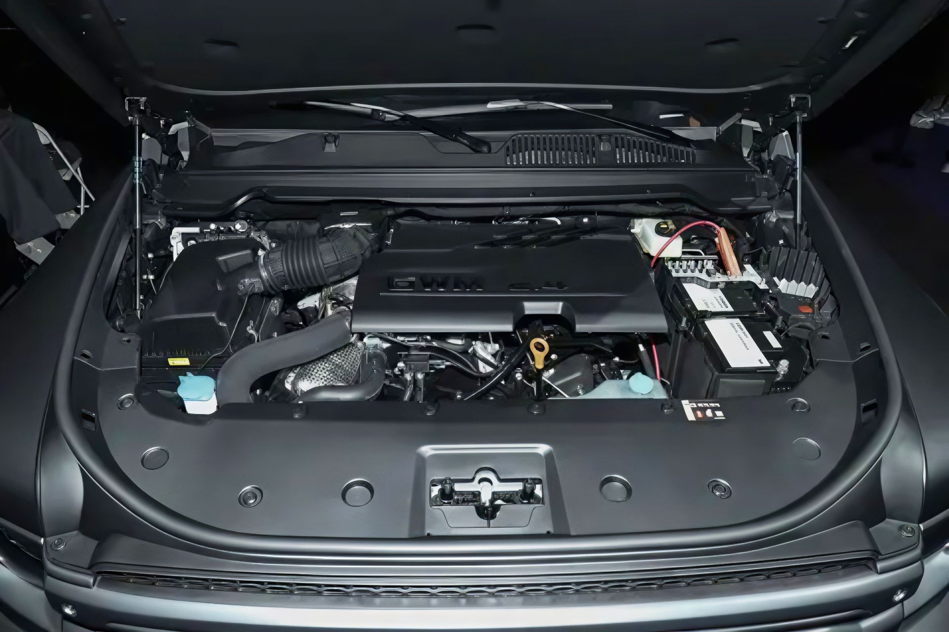 نمای موتور خودرو هاوال H9