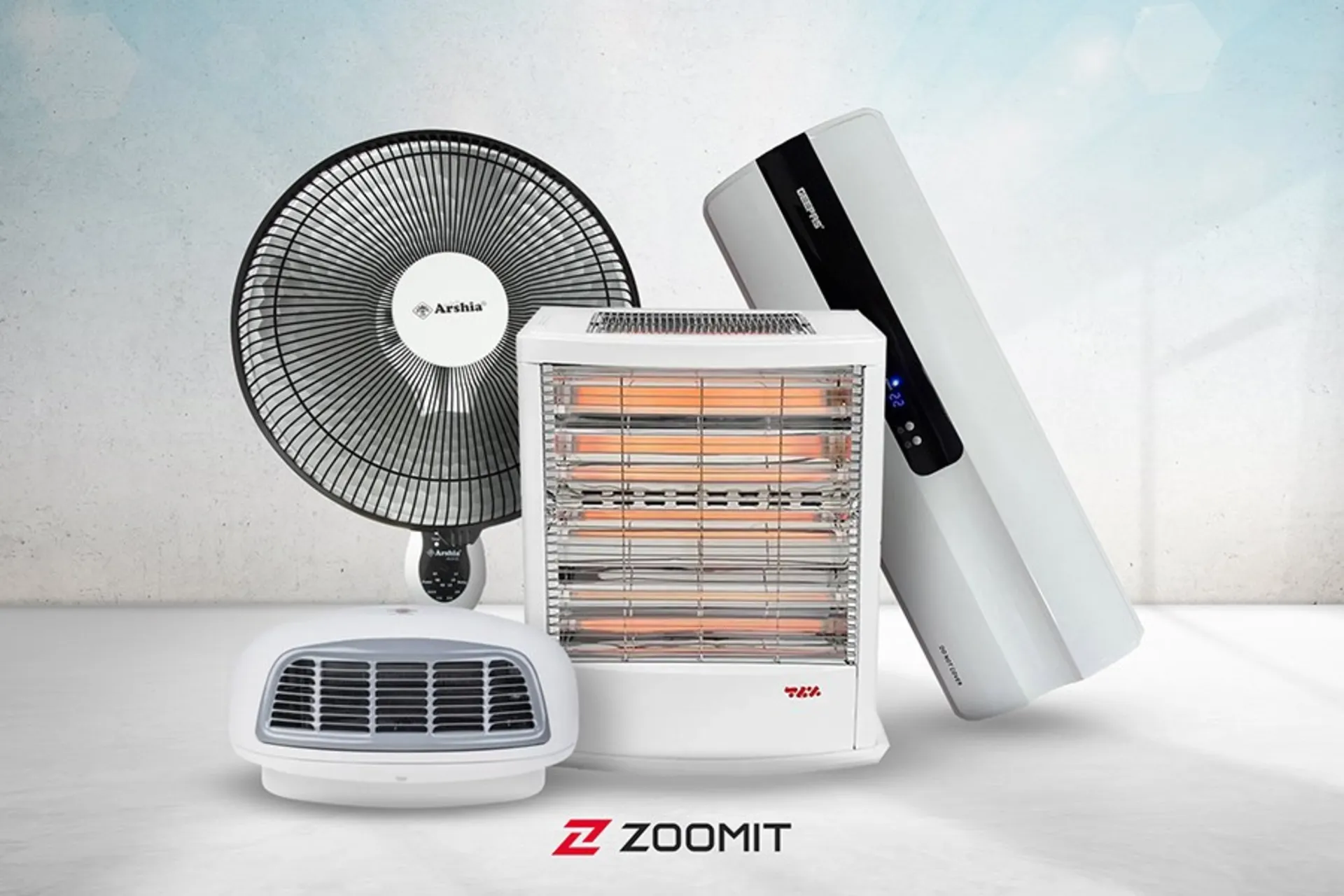 قیمت بخاری برقی در بخش محصولات زومیت