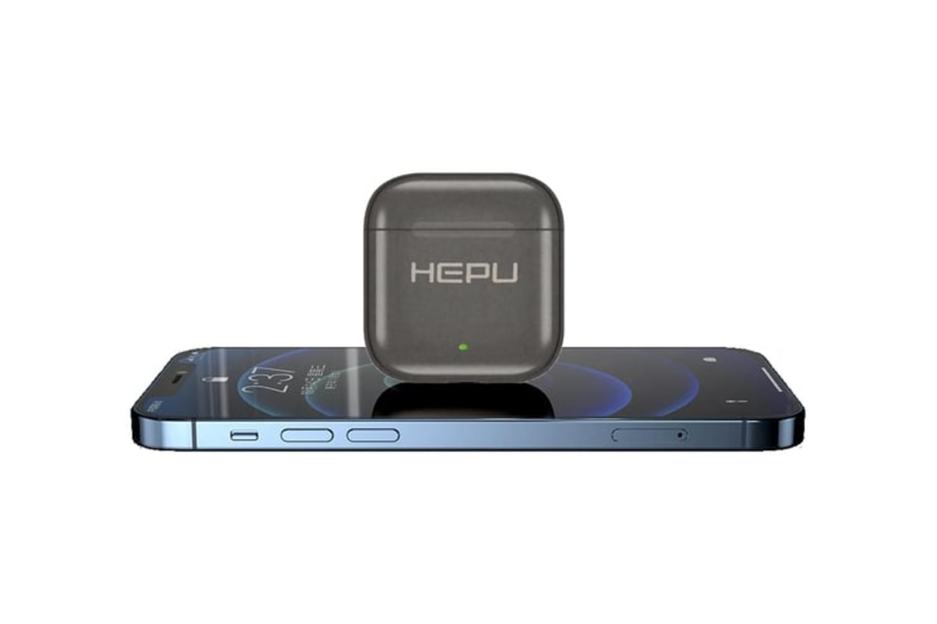 محفظه شارژ ایرباد بی سیم هپو HEPU HP639