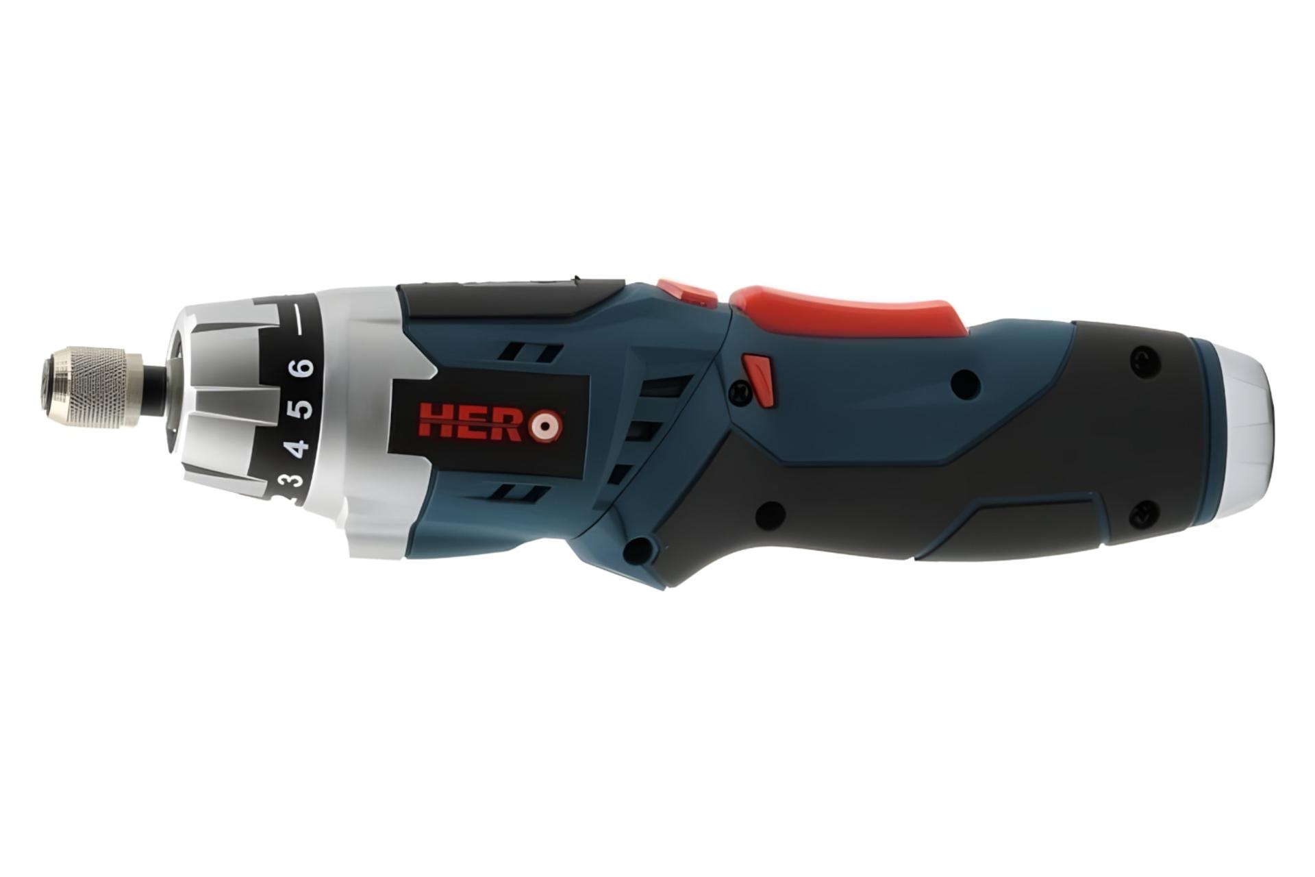 پیچ گوشتی شارژی هیرو Hero HE-6736 نمای بالا