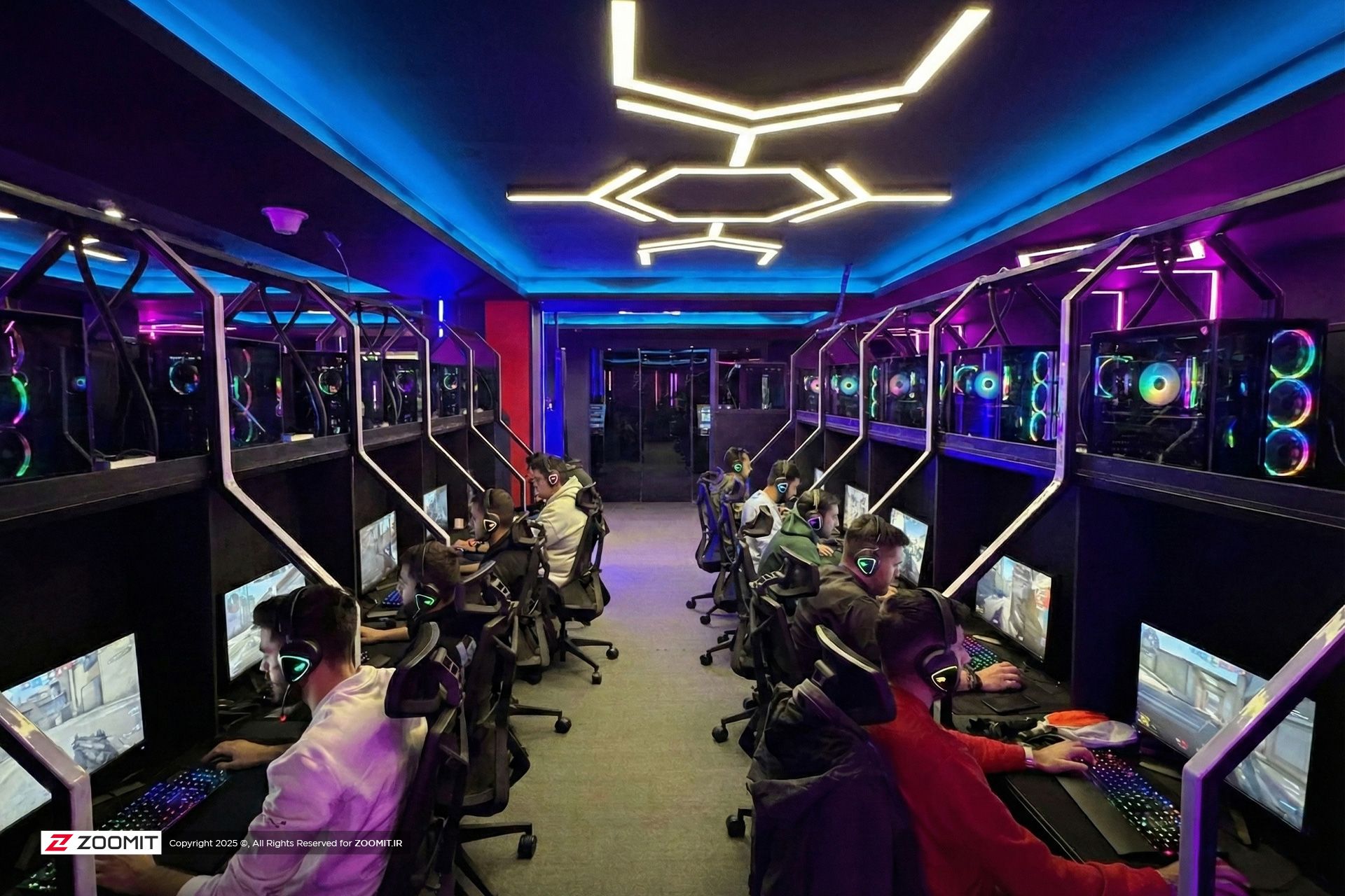 فضای یک گیم نت