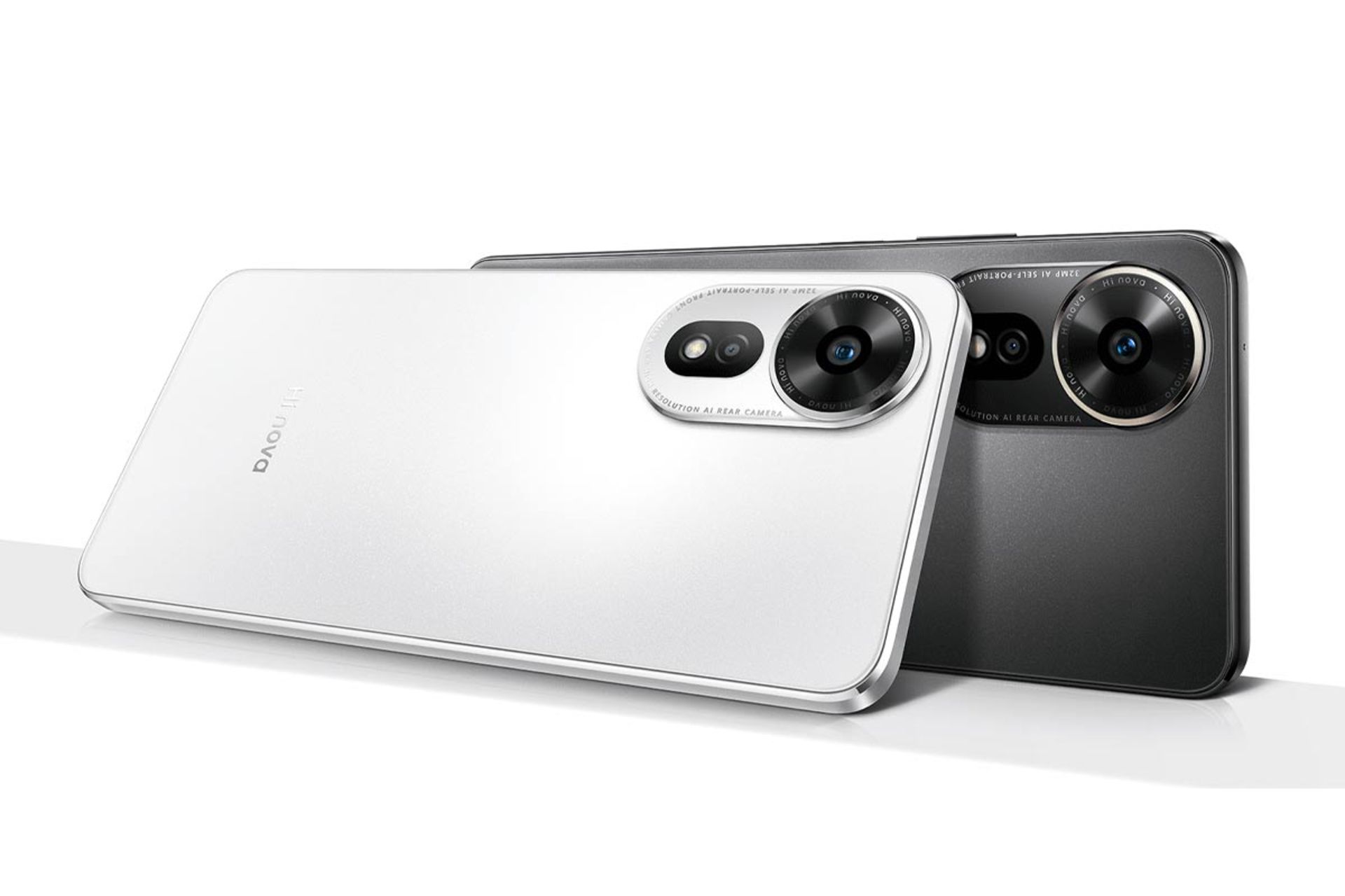 گوشی Hi Nova 12 SE سفید و مشکی پنل پشتی