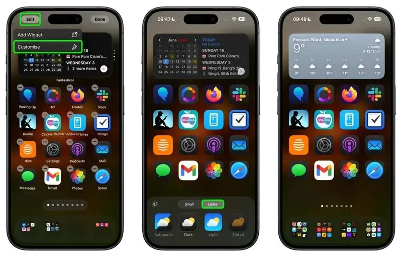 مخفی‌کردن نام اپلیکیشن‌ها در iOS 18