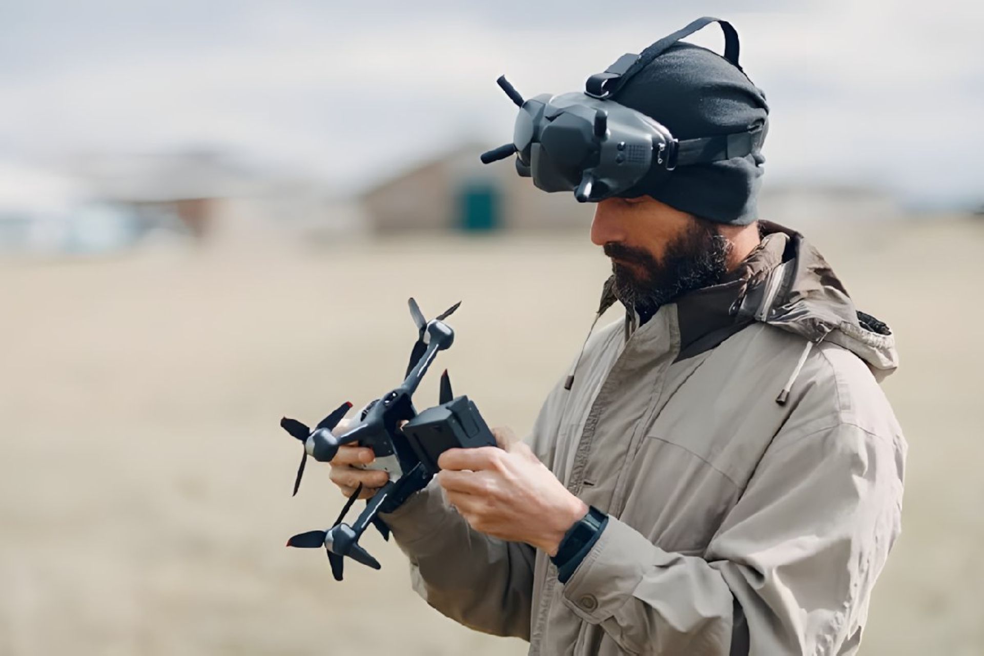 پهپاد رکورد دار سرعت بنجامین بیگز