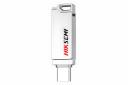 کانکتور USB Type-C فلش مموری هایک سمی HIKSEMI HS-USB-E327C 128G U3 Silver 128GB USB 3.2