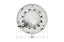 نمای پایین دوربین مداربسته هایک ویژن DS-2CE56D0T-VFIR3E