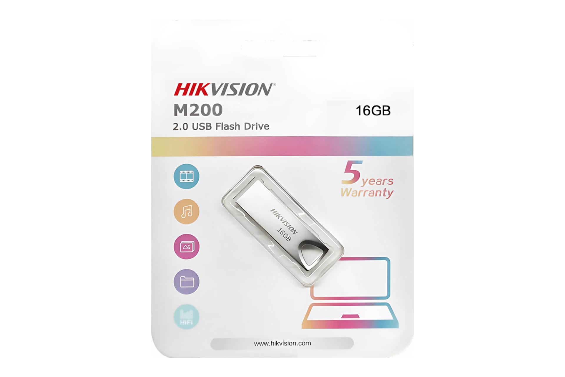 جعبه فلش مموری هایک ویژن HikVision M200 16GB