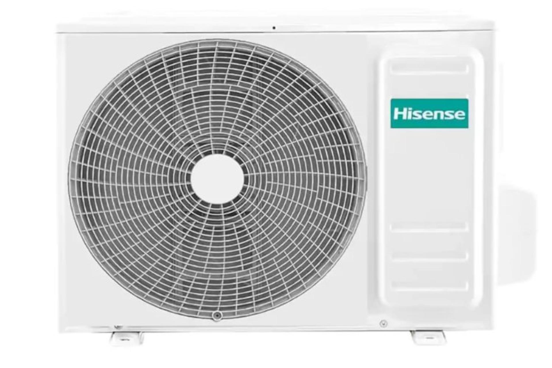 کولر گازی هایسنس Hisense AS-18UW4SMSKC نمای یونیت خارجی