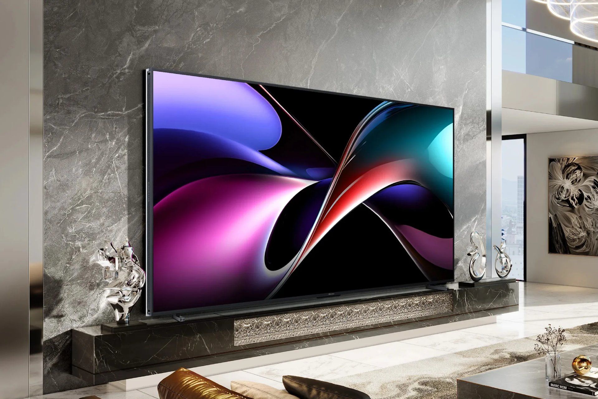 تلویزیون هایسنس ۱۱۶ اینچی RGB Mini LED