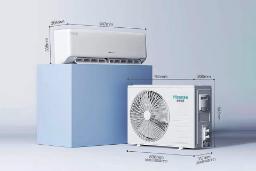 یونیت بیرونی و داخلی کولر گازی هایسنس