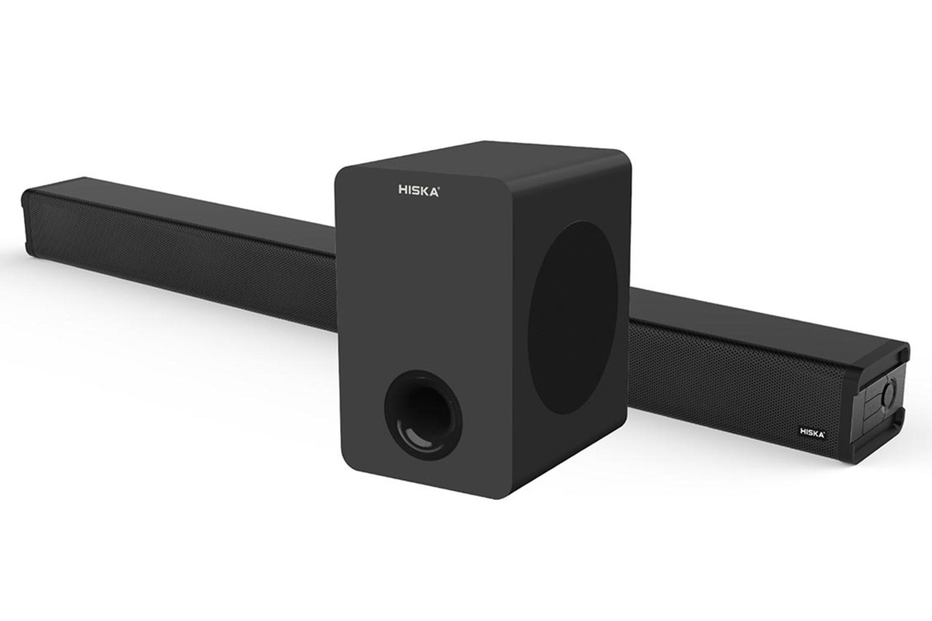 ساندبار هیسکا B203 رنگ مشکی