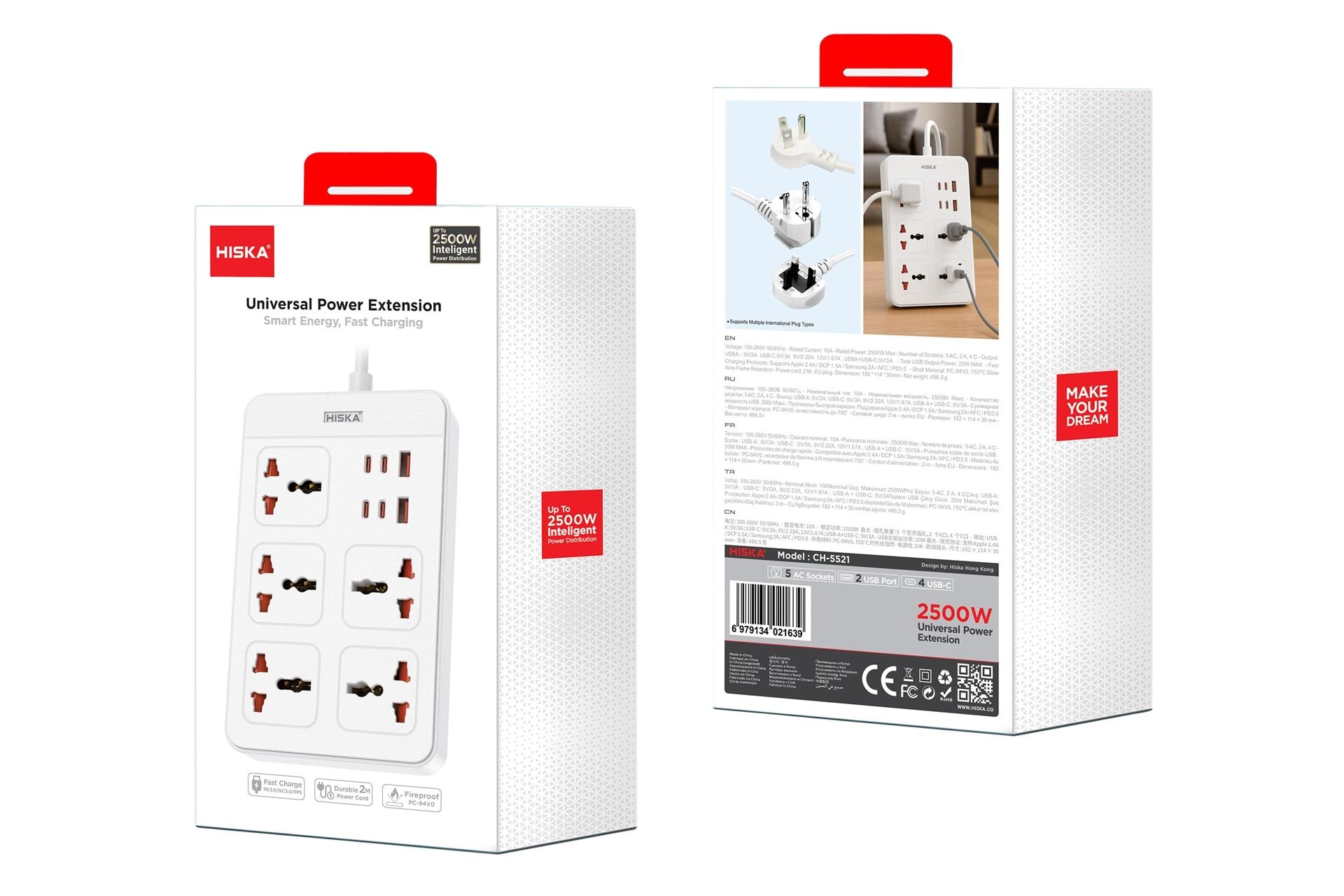 جعبه چندراهی برق هیسکا HISKA CH-5521