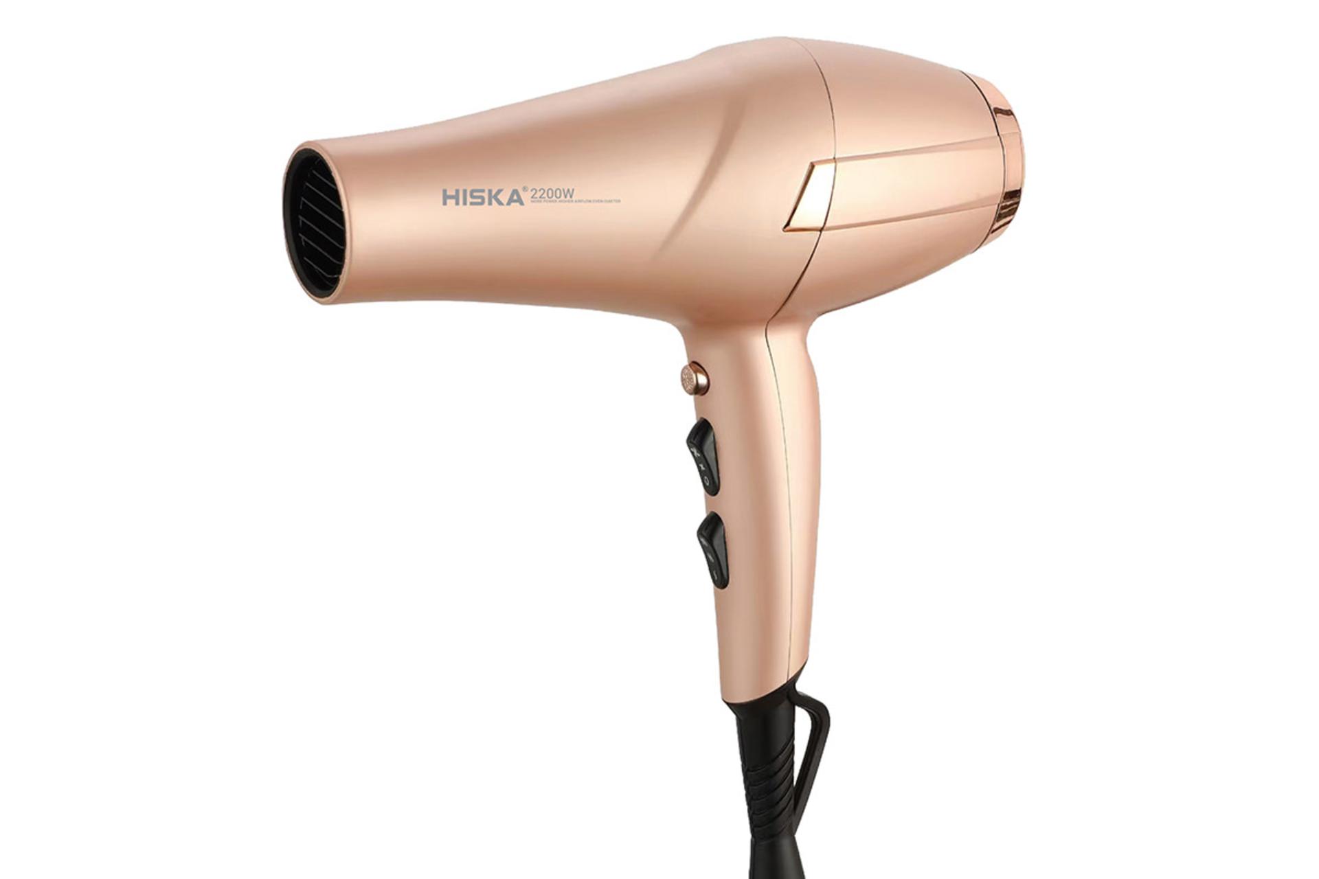 سشوار هیسکا HISKA H5257 رنگ رزگلد