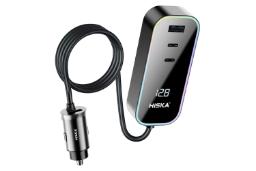 شارژر هیسکا HCC-328 رنگ مشکی