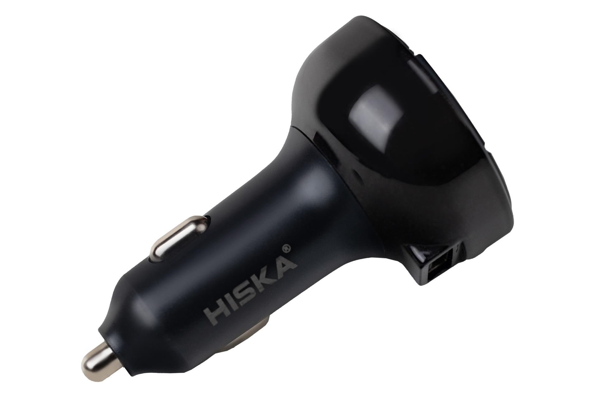 شارژر هیسکا HISKA HCC-338 از نمای کناری