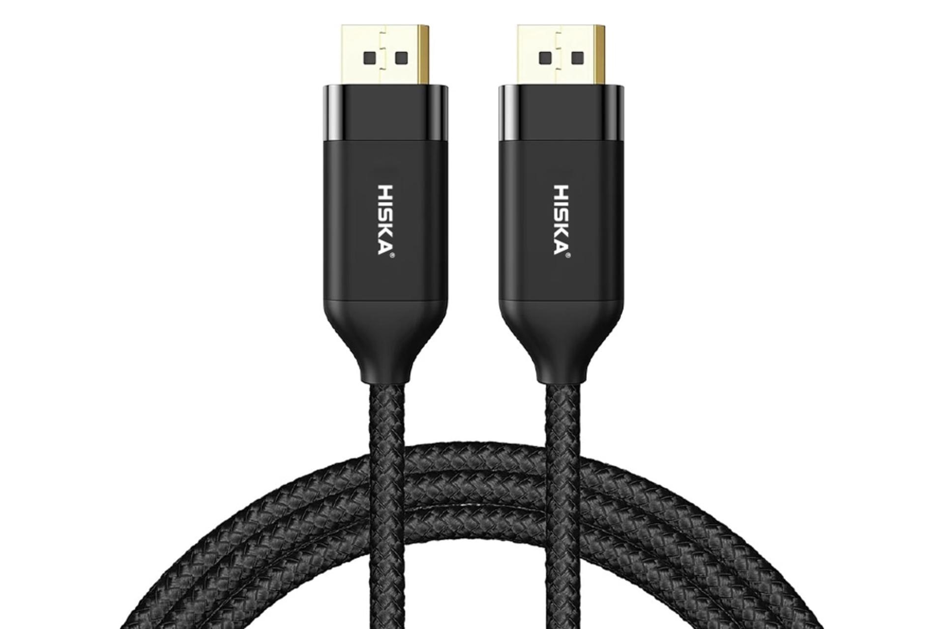 کابل HDMI هیسکا HISKA HD02 HDMI 2.1 8K 60Hz مشکی