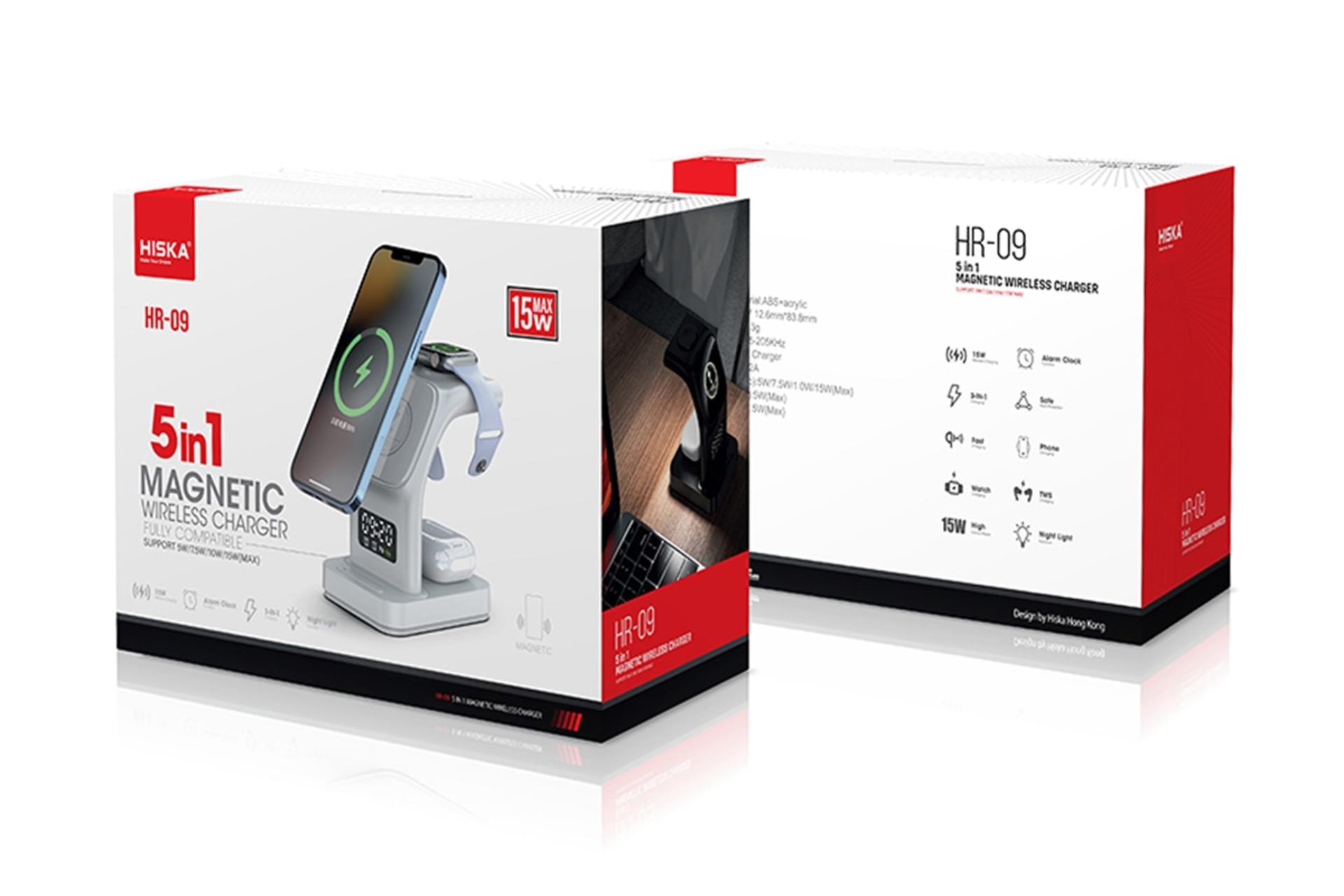 جعبه شارژر هیسکا HISKA HR-09