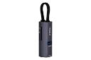 هاب USB هاب USB-C هیسکا 5 پورت مدل HISKA HR-52