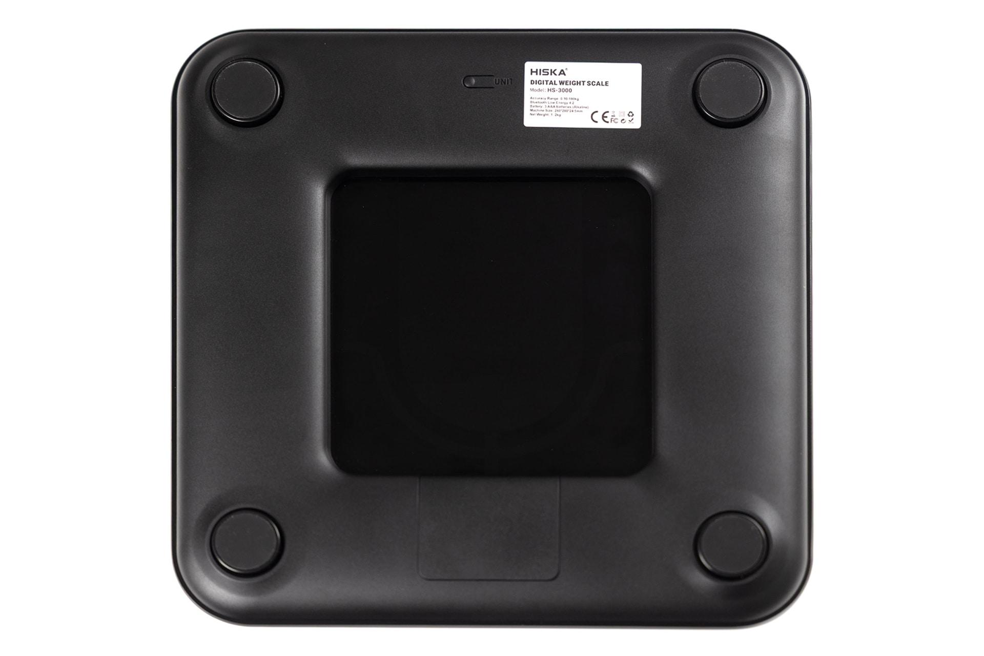 پشت ترازوی وزن کشی هیسکا HISKA HS-3000