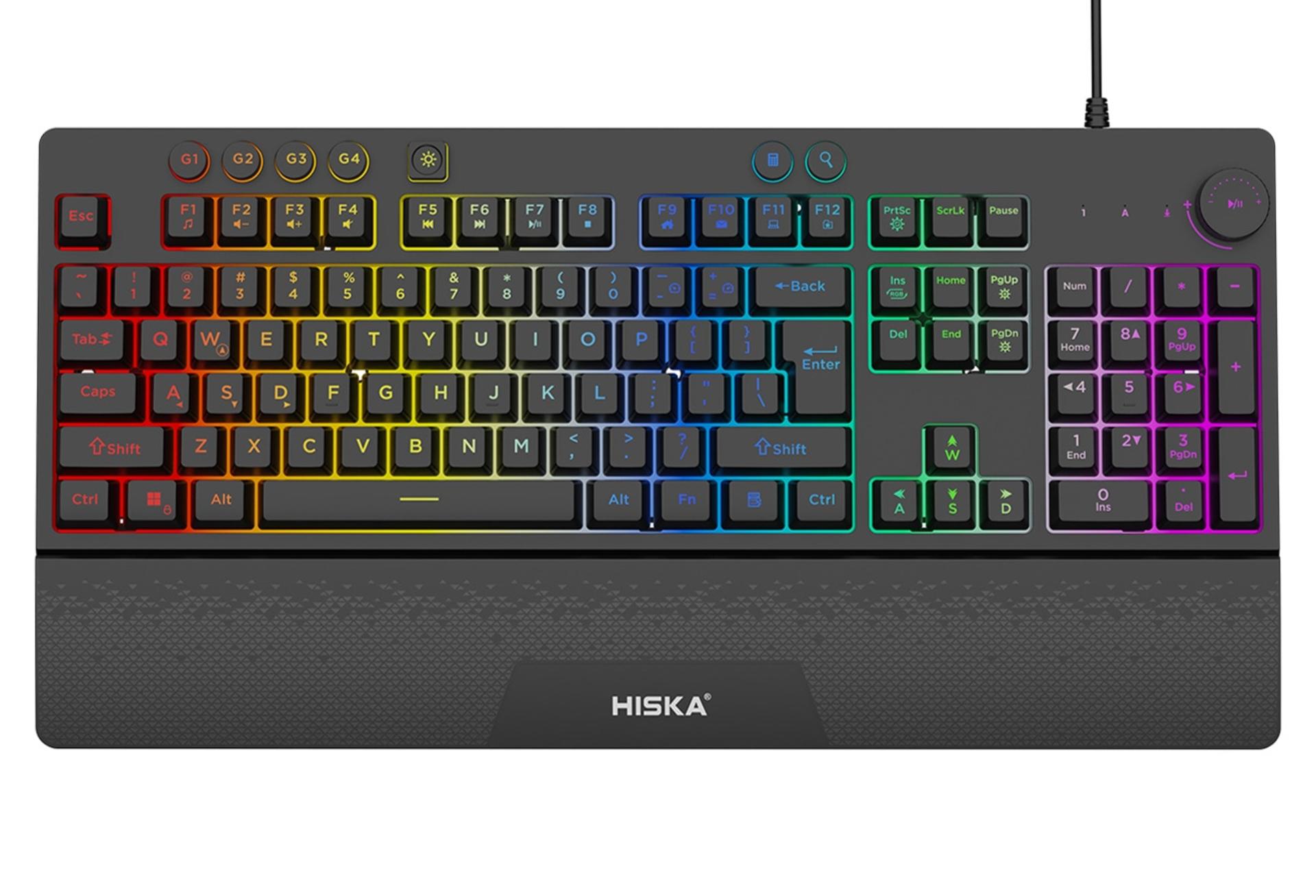 کیبورد هیسکا HISKA HX-KEG405