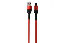 کابل شارژ USB هیسکا Type-A به Micro-USB مدل LX-301 با طول 1 متر