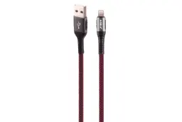 کابل شارژ USB هیسکا Type-A به Lightning مدل LX-404 با طول 1 متر