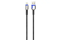 کابل شارژ USB هیسکا Type-A به Lightning مدل LX-842AL با طول 2 متر