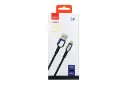 جعبه کابل شارژ USB هیسکا Type-A به Lightning مدل LX-842AL با طول 2 متر