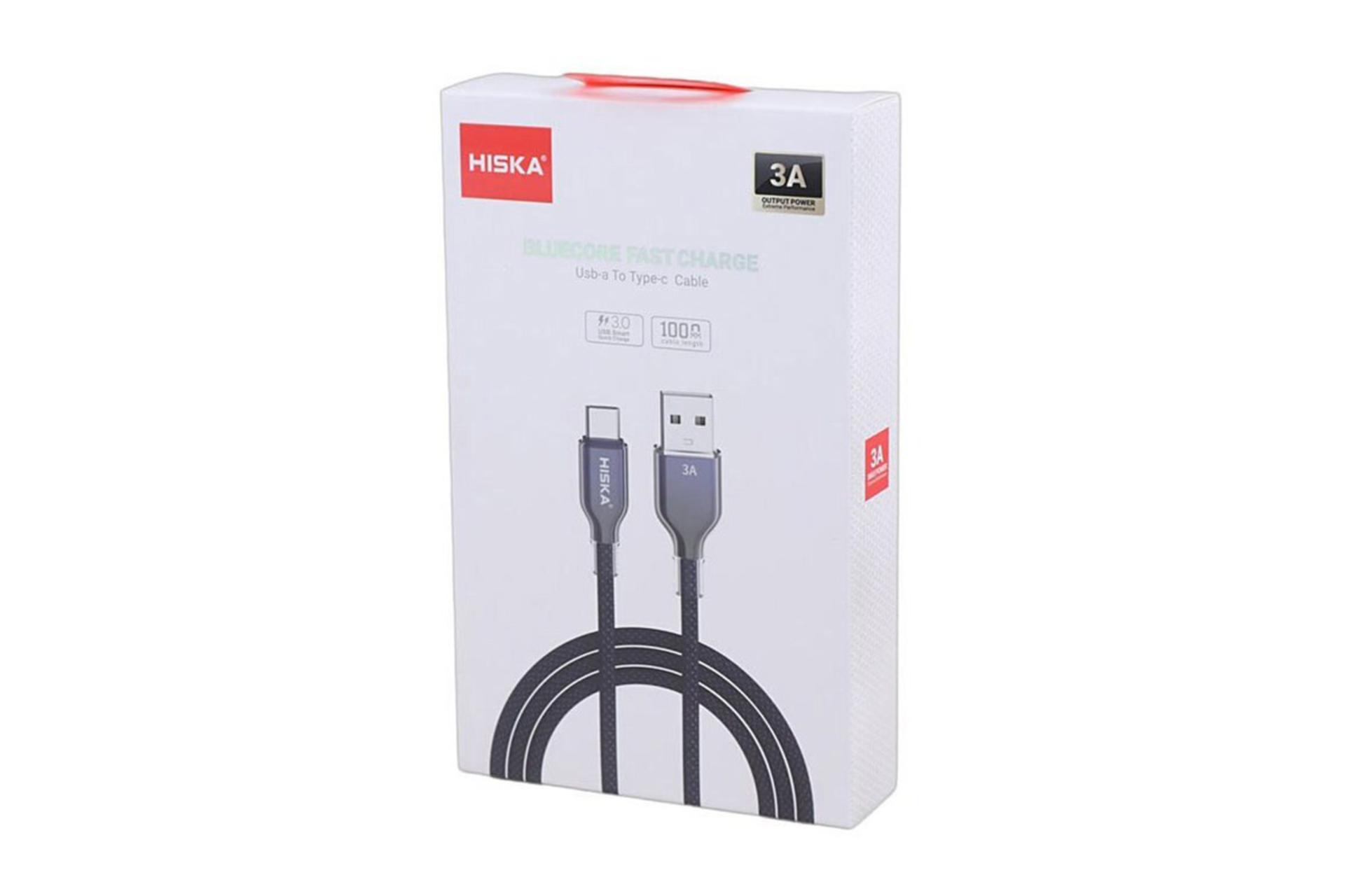 کابل شارژ هیسکا HISKA LX-911AC نمای بسته بندی
