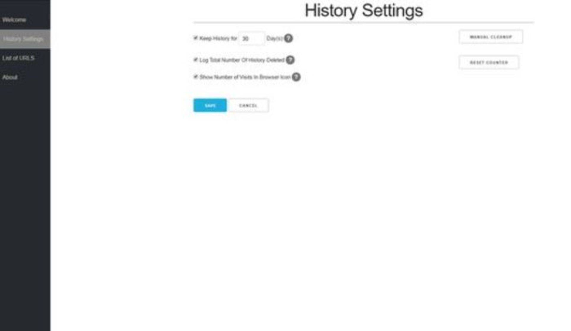 افزونه history autoDelete فایرفاکس