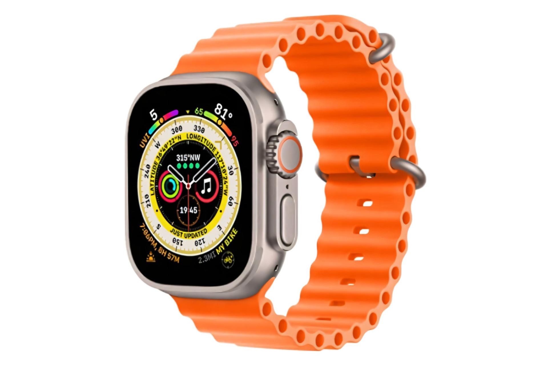 ساعت هوشمند های واچ Hiwatch I9 Ultra Max نقره ای