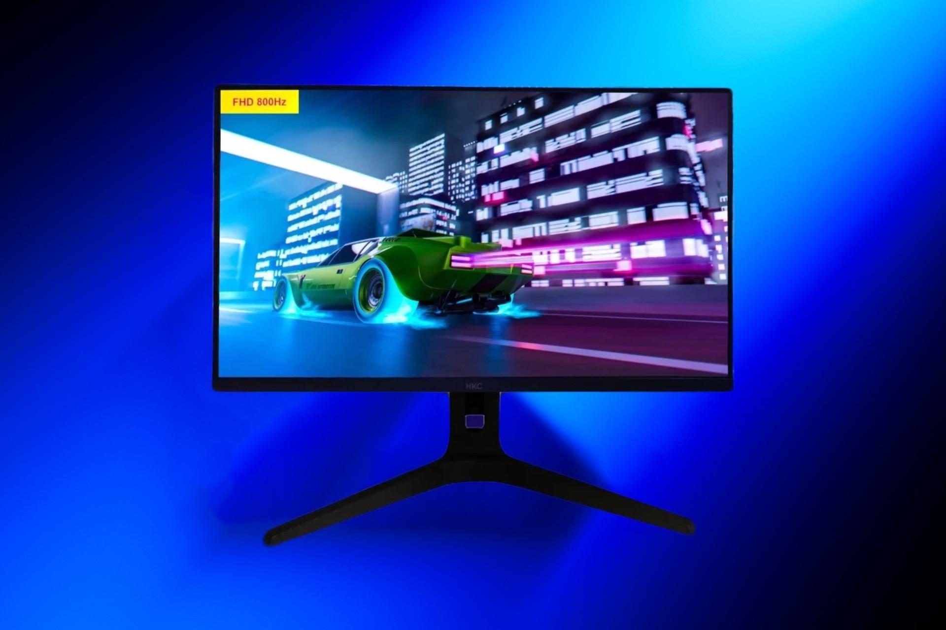 نمای جلو مانیتور اچ‌کی‌سی ۸۰۰ هرتزی