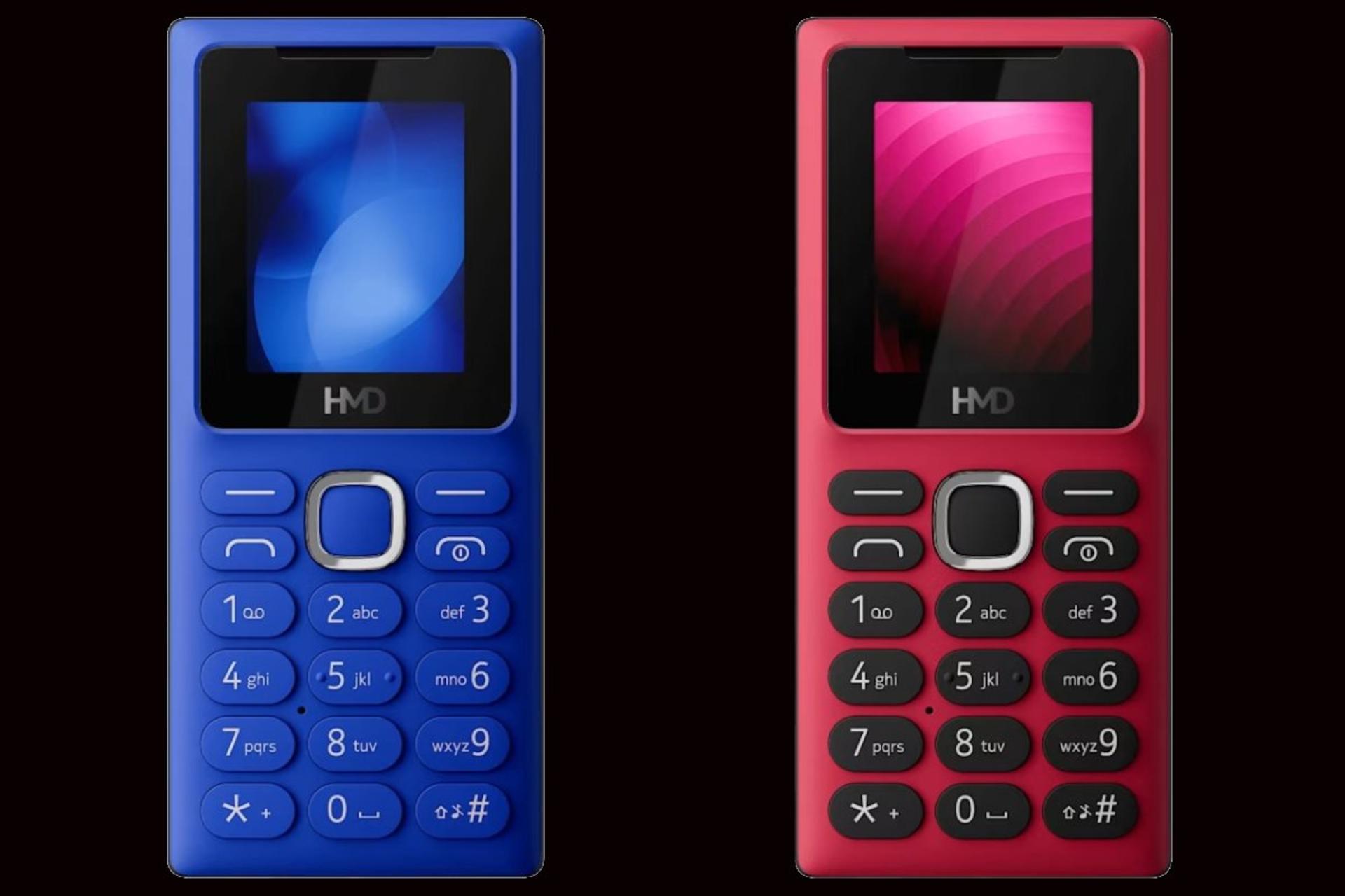 گوشی ساده اچ ام دی ۱۰۱ و ۱۰۰