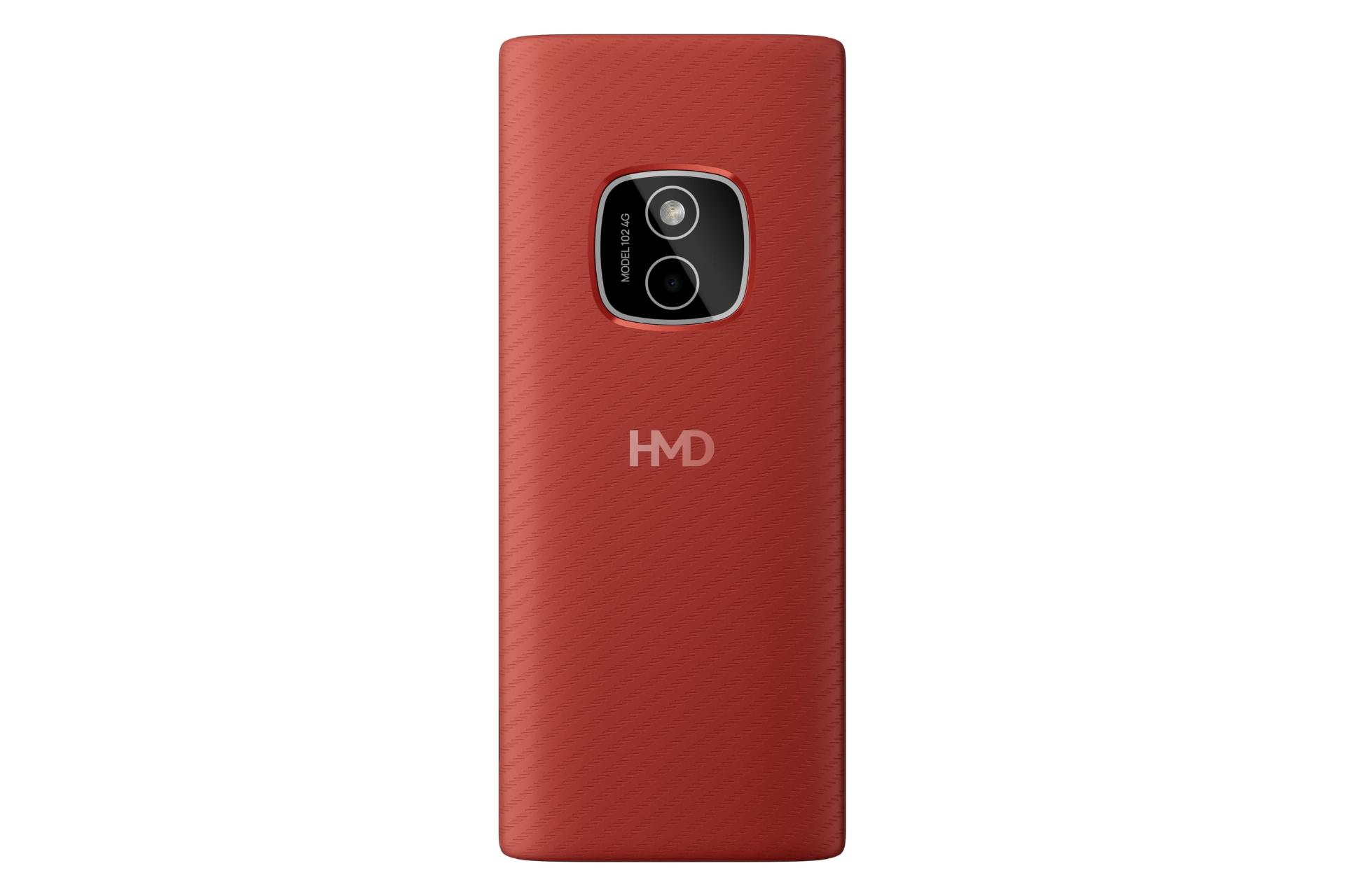 پنل پشت گوشی موبایل اچ ام دی HMD 102 4G قرمز